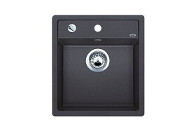 Картинка Blanсo DALAGO 45-F SILGRANIT PuraDur антрацит с клапаном-автоматом