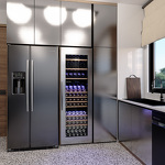 Превью картинка Шкаф винный встраиваемый Meyvel Винный холодильник (шкаф) компрессорный MEYVEL MV89-KSB3 #8