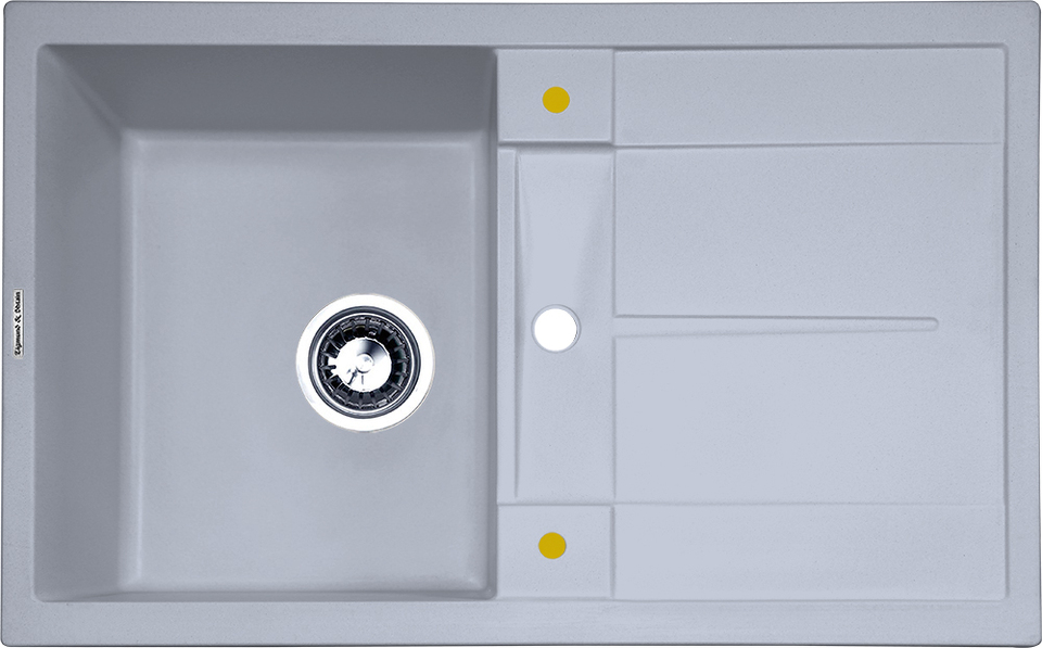 Фото Гранитная мойка Zigmund & Shtain RECHTECK 780 Млечный путь