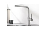 Превью картинка Смеситель для кухни Blanсo LANORA нержавеющая сталь #2