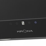 Превью картинка Наклонная вытяжка KRONA VENERA 600 black S вытяжка кухонная #7