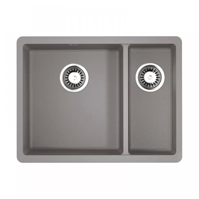 Картинка Omoikiri Kata 55-2-U-GR Artgranit/leningrad grey