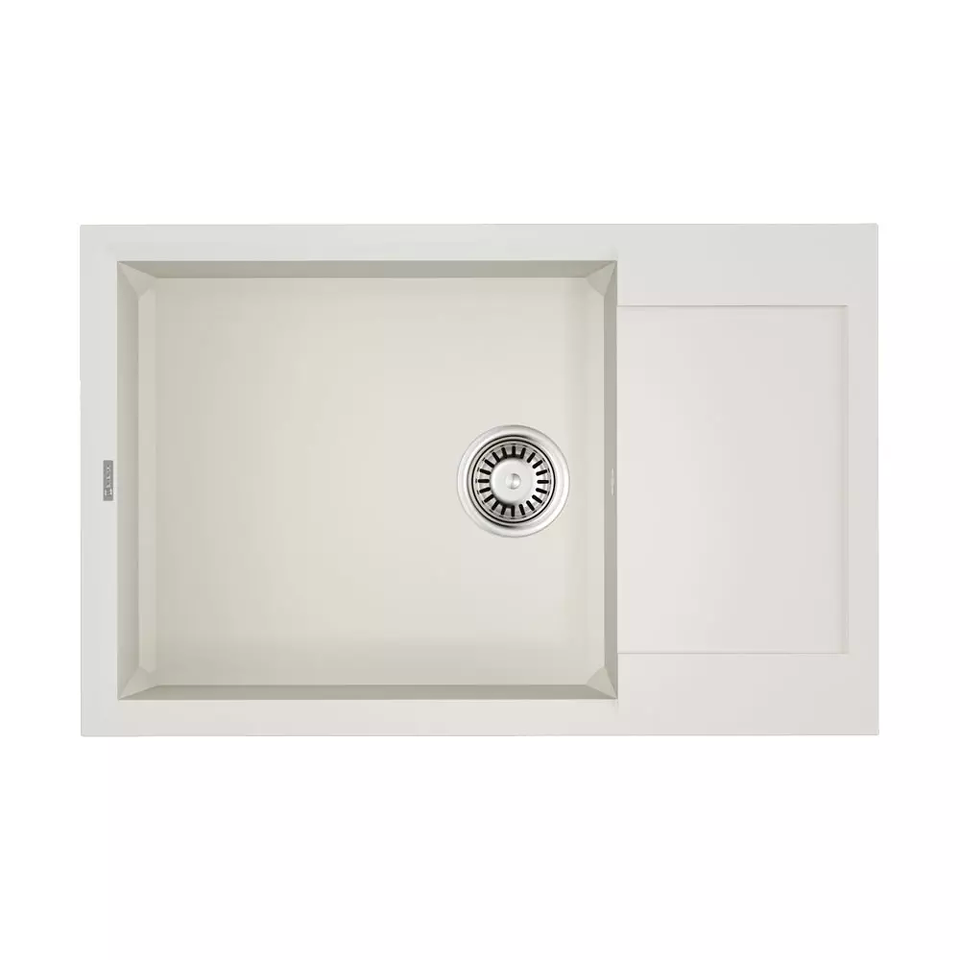 Фото Гранитная мойка Omoikiri Sakaime 78-LB-WH Tetogranit/белый