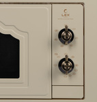 Превью картинка Печь микроволновая встраиваемая Lex BIMO 20.04 IVORY микроволновая печь #6