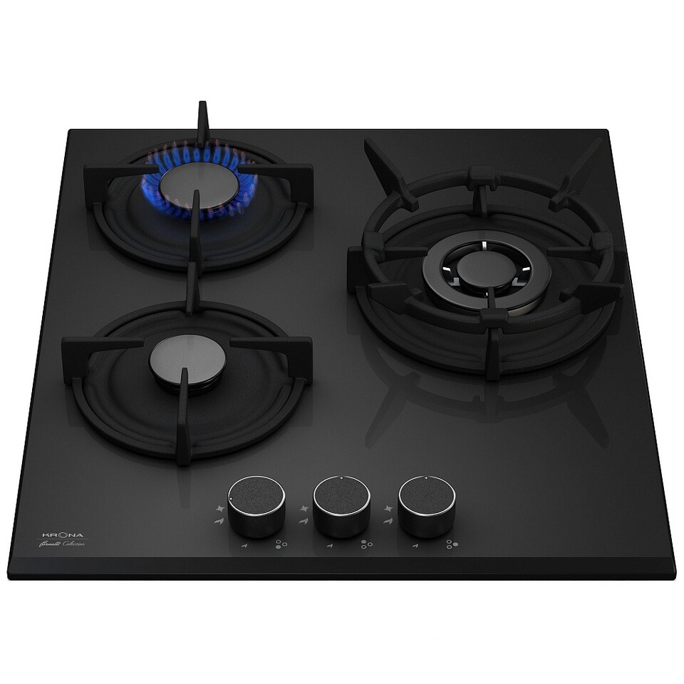 Фото Газовая варочная панель KRONA FIERO 45 BL