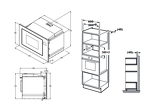 Превью картинка Печь микроволновая встраиваемая Weissgauff BMWO-256 #1