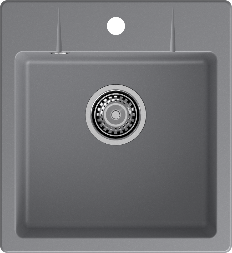 Фото Кварцевая мойка GranFest GF-URBAN 245 Темно-серый