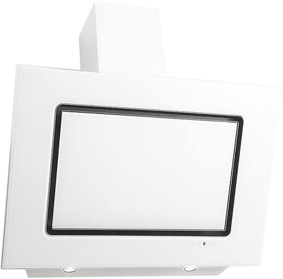 Фото Наклонная вытяжка Elikor Оникс 90П-1000-Е4Д белый/белый