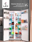 Превью картинка  Холодильник side by side Lex LSB530SlGID отдельностоящий холодильник #3