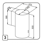 Превью картинка Цилиндрическая вытяжка Maunfeld Lee Side C 39 нержавеющая сталь #13