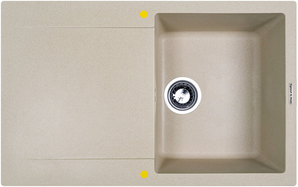 Фото Гранитная мойка Zigmund & Shtain RECHTECK 775 Осенняя трава
