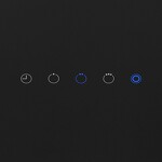 Превью картинка Наклонная вытяжка KRONA LIORA 900 black S #7