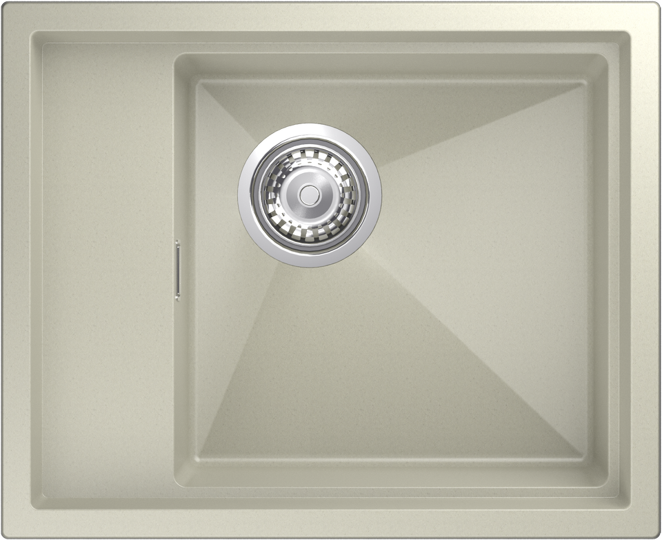 Фото Гранитная мойка Rivelato NOBILE 544-L 1-чаш 540*440 topazio