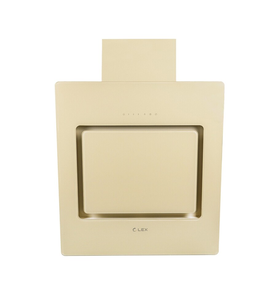 Фото Наклонная вытяжка Lex LEILA 600 IVORY