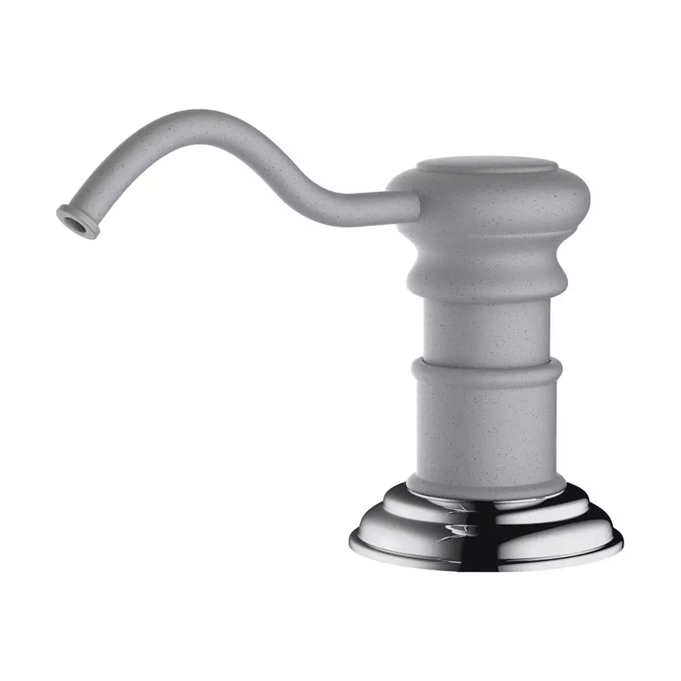 Фото Дозатор Omoikiri OM-01-GR латунь/leningrad grey