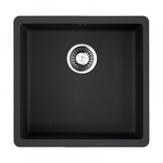 Превью картинка Гранитная мойка Omoikiri Kata 44-U-BL Artgranit/черный #1