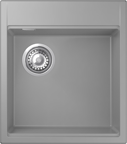 Картинка Rivelato TESORO 455-L 1-чаш 450*510 grigio metallizzato