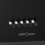 Превью картинка Наклонная вытяжка KRONA POLLY 600 BLACK PB #7