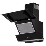 Превью картинка Наклонная вытяжка KRONAsteel IRIDA 600 black push button #3