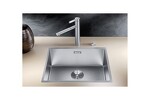 Превью картинка Металлическая мойка Blanсo CLARON 400-IF нерж.сталь Durinox с отв. арм. InFino #2