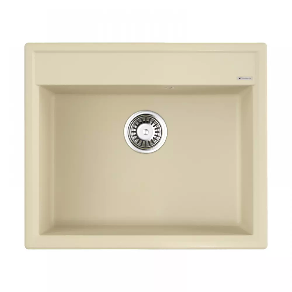 Фото Гранитная мойка Omoikiri Daisen 60-BE Artgranit/ваниль