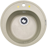 Превью картинка Гранитная мойка Zigmund & Shtain KREIS 505 Речной песок #1