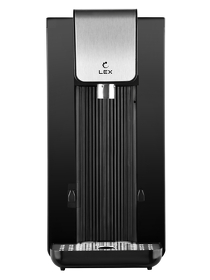 Картинка Lex LXTP 3622, термопот, 2,5 литра (черный + брашированная сталь)