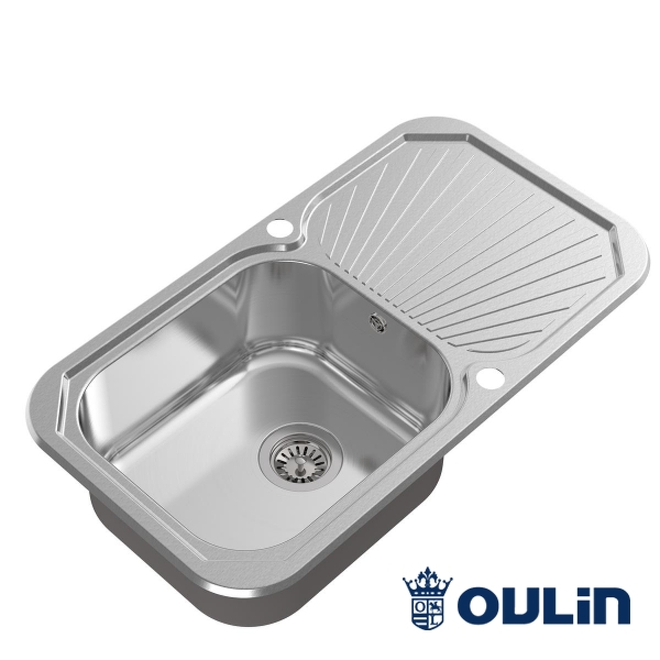Фото Металлическая мойка Oulin OL-307