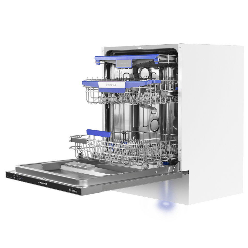 Фото Посудомоечная машина 60см встраиваемая Maunfeld MLP-123I Light Beam