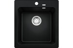Превью картинка Гранитная мойка Blanсo NAYA 45 SILGRANIT черный #1