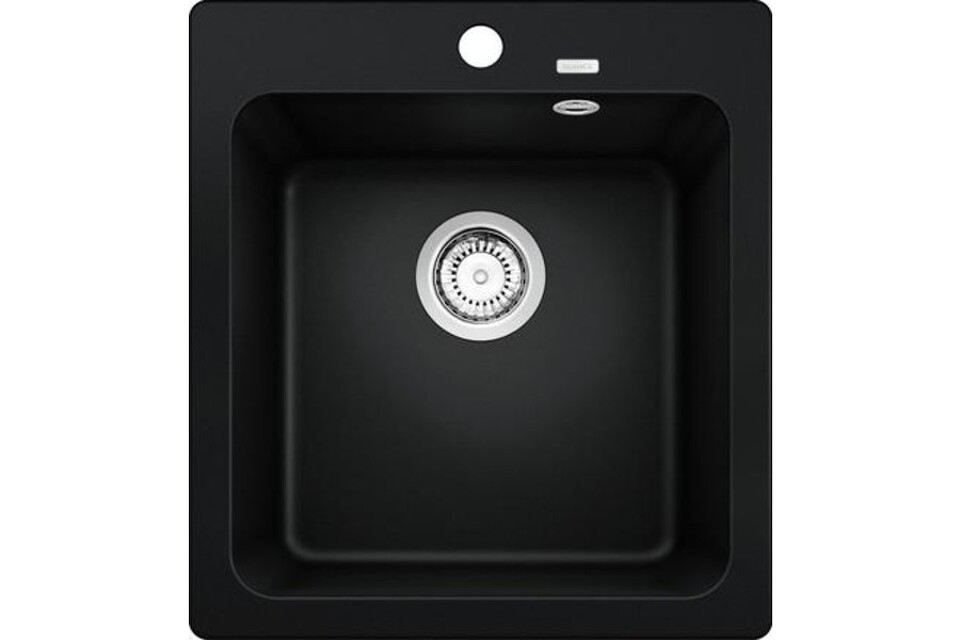 Фото Гранитная мойка Blanсo NAYA 45 SILGRANIT черный