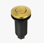 Превью картинка Пневмокнопка для измельчителя BoneCrusher Кнопка ВКЛ/ВЫКЛ цвет блестящее золото #2