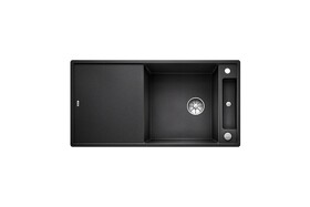 Картинка Blanсo AXIA III XL 6 S SILGRANIT PuraDur антрацит, доска стекло c кл.-авт. InFino