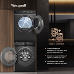 Превью картинка Машина сушильная Weissgauff WD 5910 Heat Pump Deep Grey #24