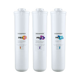 Картинка Аквафор Комплект сменных фильтрующих модулей ECO Pro