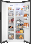 Превью картинка  Холодильник side by side Weissgauff WSBS 410 Inverter NoFrost Dark Grey #7