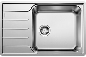 Картинка Blanсo LEMIS XL 6S-IF Compact полированная нерж.сталь с клапаном-автоматом