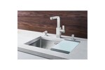 Превью картинка Металлическая мойка Blanсo CLARON 500-U нерж.сталь Durinox с отв. арм. InFino #4