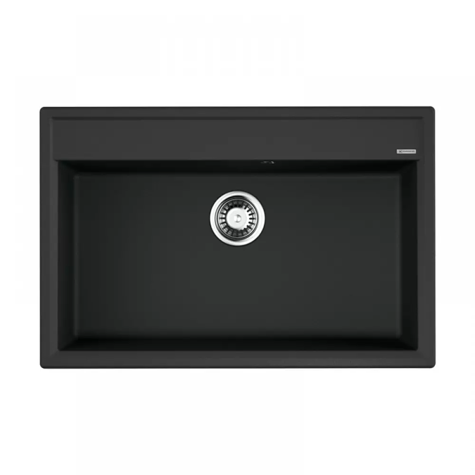 Фото Гранитная мойка Omoikiri Daisen 77-BL Artgranit/черный