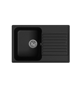 Картинка Lex GENEVA 740 BLACK кварцевая мойка