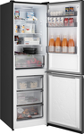 Превью картинка Холодильник с нижней морозилкой Weissgauff WRK 185 Total NoFrost Inverter Black Inox #16