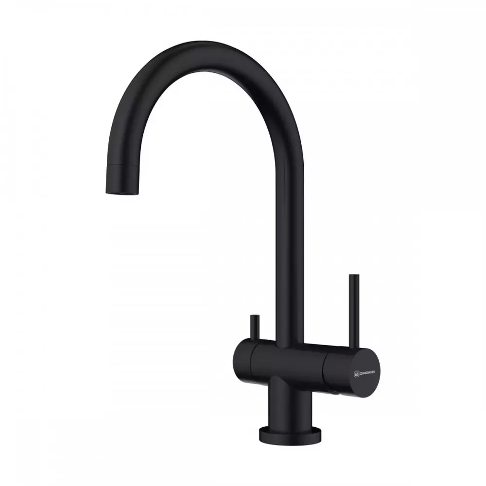 Фото Смеситель для кухни Omoikiri Yamada-GB латунь/графит