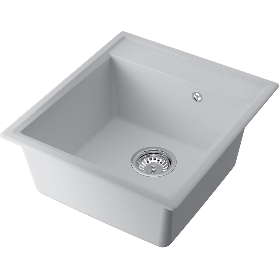 Фото Omoikiri Daisen 46-WH Artgranit/белый