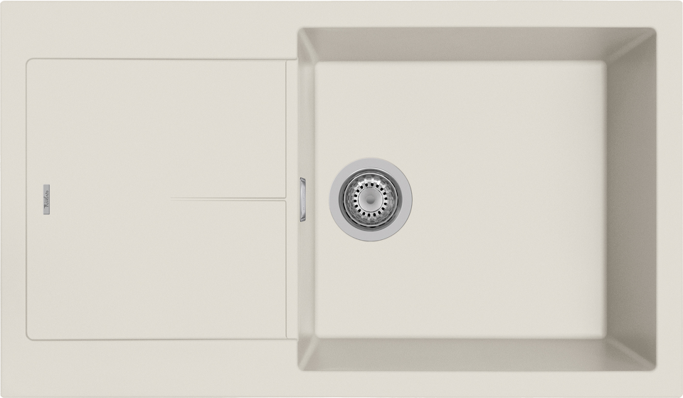 Фото Гранитная мойка Rivelato LUMO 8650 1-чаш 860*500 Gelsomino