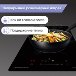 Превью картинка Индукционная варочная панель домино Zigmund & Shtain CI 29.3 B #6