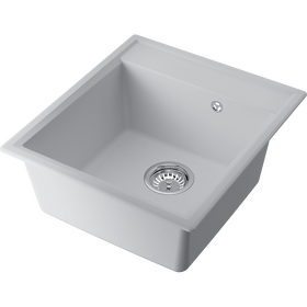 Картинка Omoikiri Daisen 46-WH Artgranit/белый