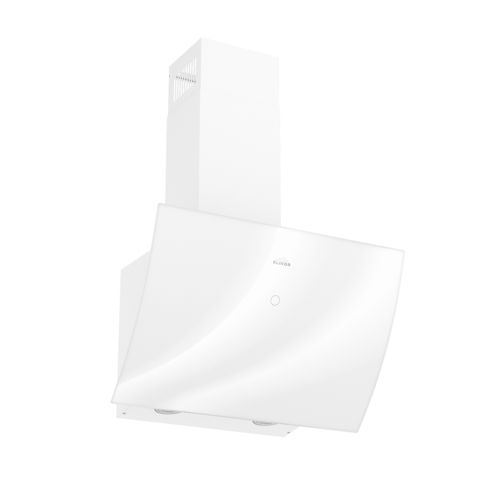 Фото Наклонная вытяжка Elikor WAVE 60 WH