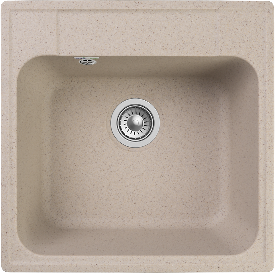 Фото Кварцевая мойка GranFest GF-QUARZ 48 Песочный