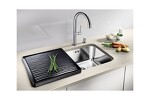Превью картинка Металлическая мойка Blanсo SUPRA 500-U нерж.сталь полированная с корзинчатым-вентилем #6