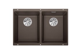 Картинка Blanсo SUBLINE 350/350-U SILGRANIT PuraDur кофе с отв.арм. InFino